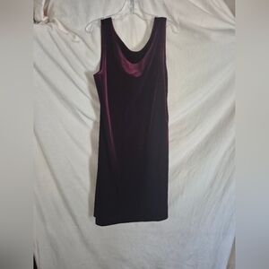 Elegant Purple Mini Dress